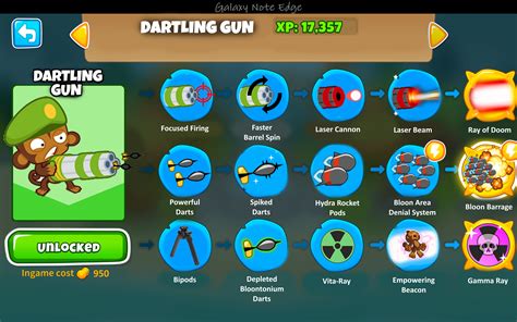 Edit Taking it into Moon Landing sandbox, 240 ability can stun so much of r98 and, while the primary fired missiles don&39;t go through walls, the ability summoned ones do. . Btd6 dartling gun
